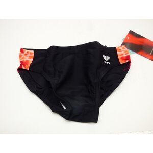 TYR Nero Splice Nylon/Lycra Racer, Red, Size 26-youth-
